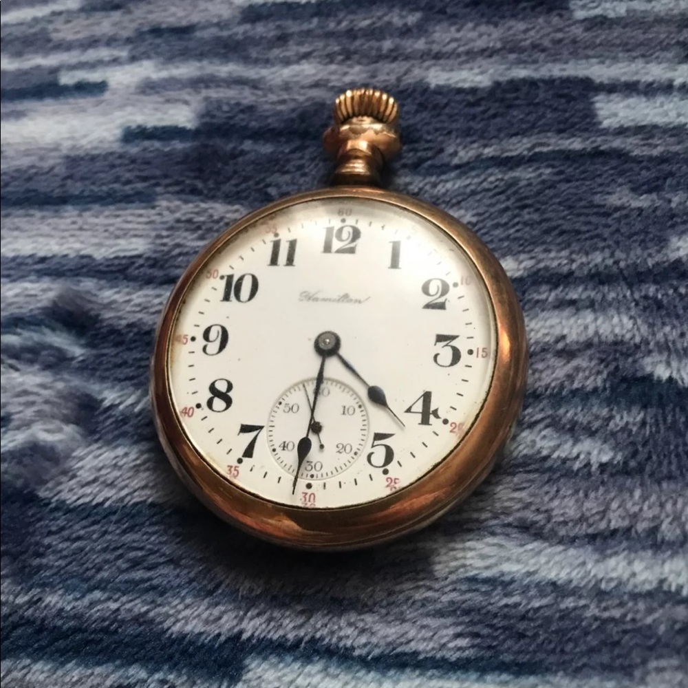 Vintage Hamilton pocket watch